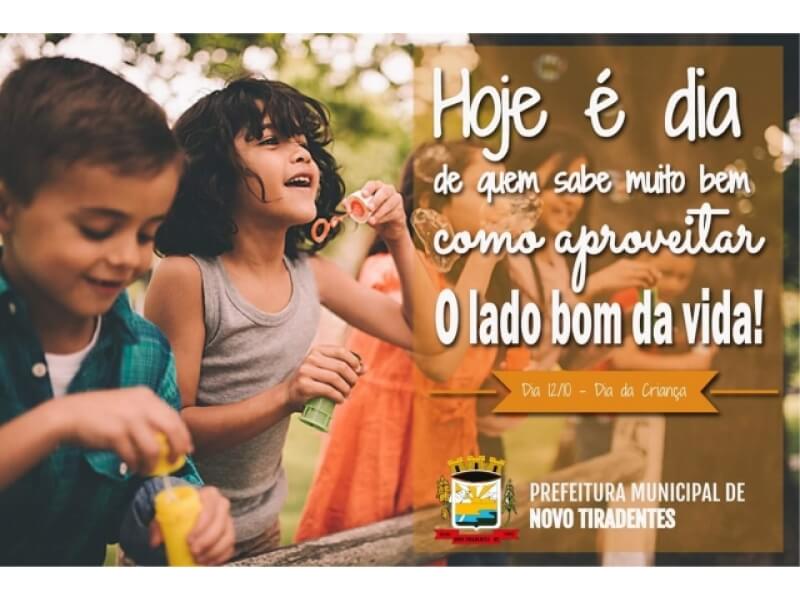 12 DE OUTUBRO: DIA DAS CRIANÇAS