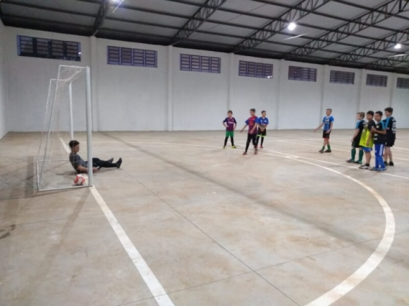 CONFIRA OS RESULTADOS DOS CONFRONTOS DA CATEGORIA SUB 13 MASCULINO DO CAMPEONATO MUNICIPAL DE FUTSAL  
