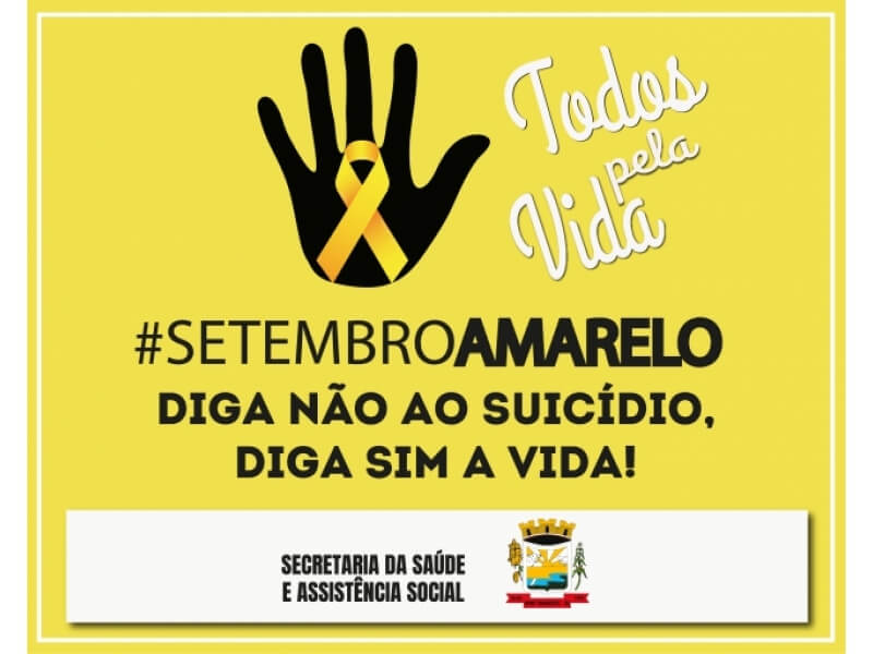 SETEMBRO AMARELO: MÊS DE PREVENÇÃO AO SUICÍDIO