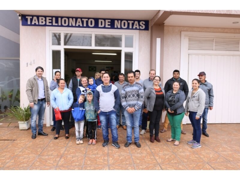 PREFEITURA DE NOVO TIRADENTES REALIZA SEGUNDA ETAPA DA DOAÇÃO DE TERRENOS À MORADORES DE NOVO TIRADENTES