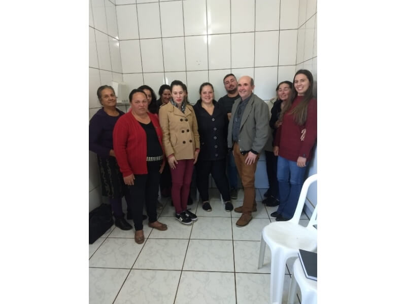 GRUPO DE GESTANTES TEVE PALESTRA SOBRE AUXÍLIO MATERNIDADE