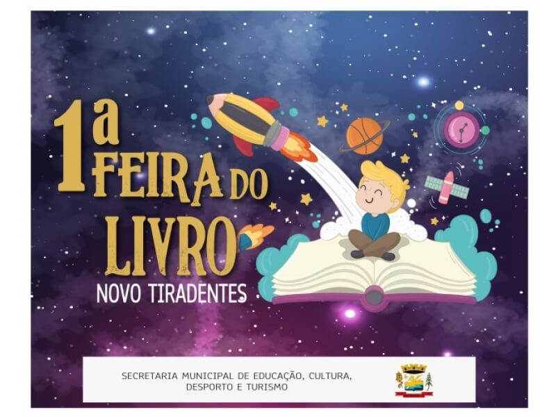 NOVO TIRADENTES REALIZARÁ PRIMEIRA FEIRA DO LIVRO NESTE MÊS DE JULHO