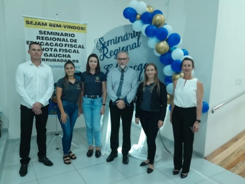 SERVIDORES DE NOVO TIRADENTES PARTICIPAM DE SEMINÁRIO REGIONAL DE EDUCAÇÃO FISCAL E NOTA FISCAL GAÚCHA