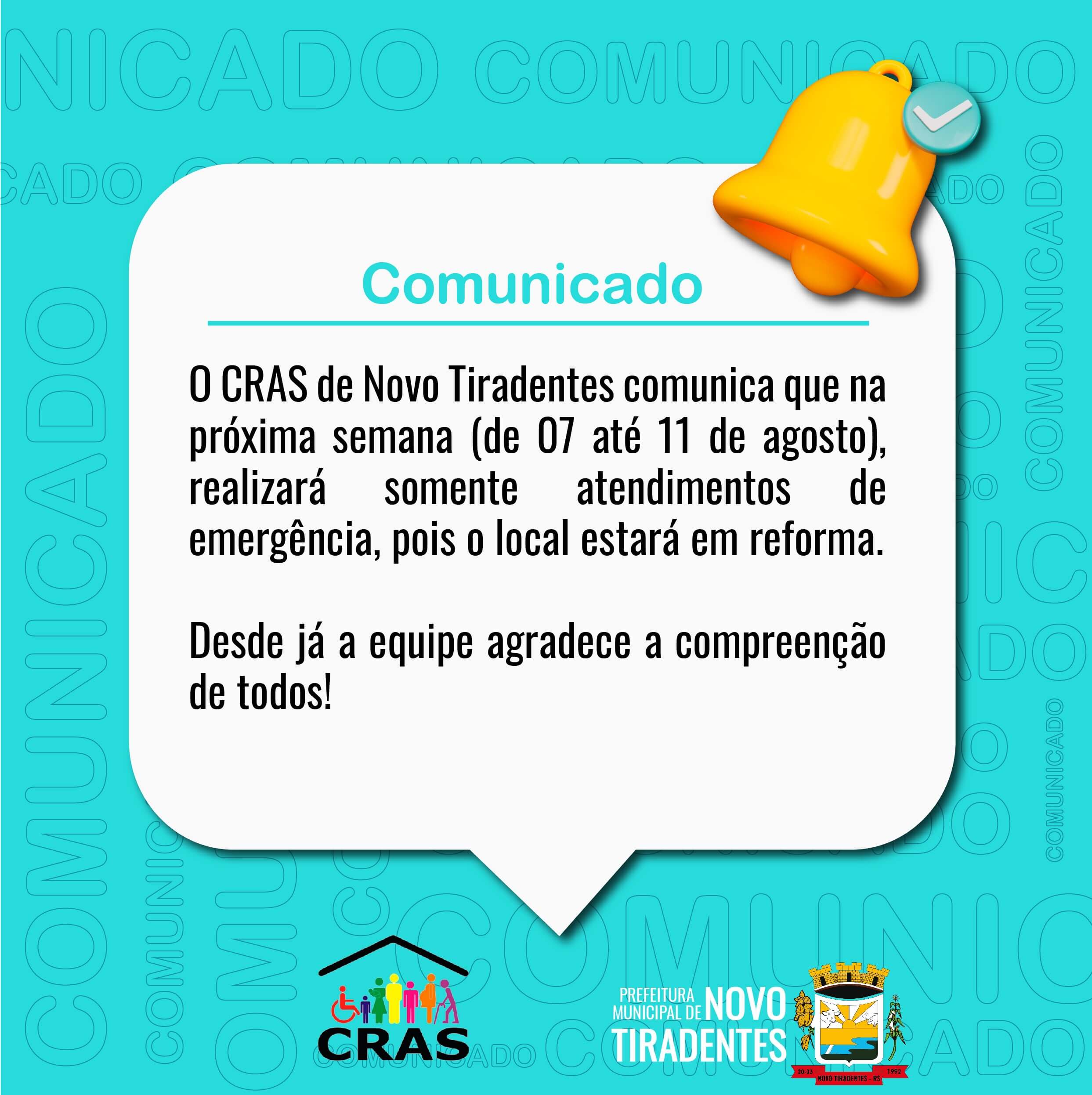 COMUNICADO IMPORTANTE