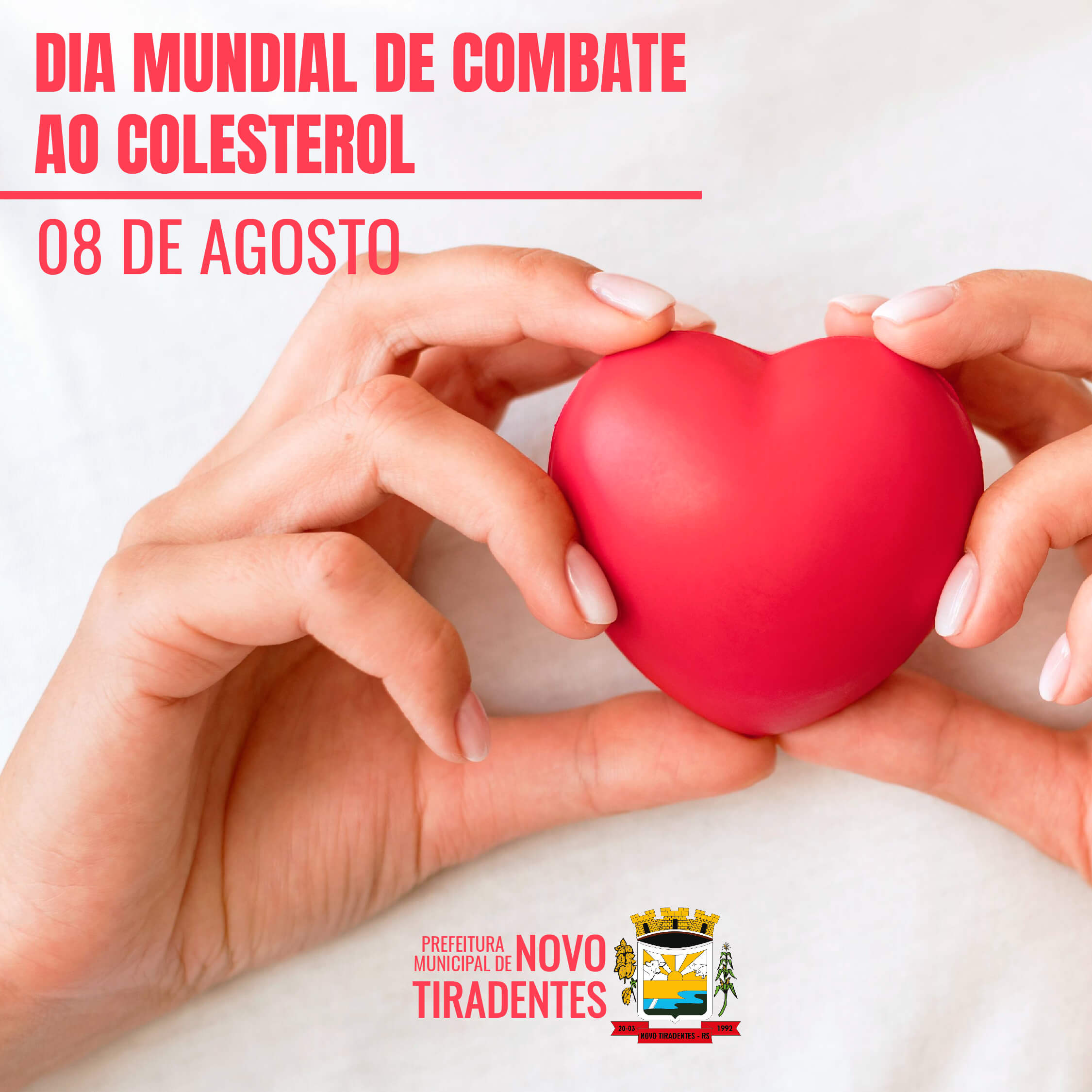 08 DE AGOSTO: DIA MUNDIAL DE COMBATE AO COLESTEROL