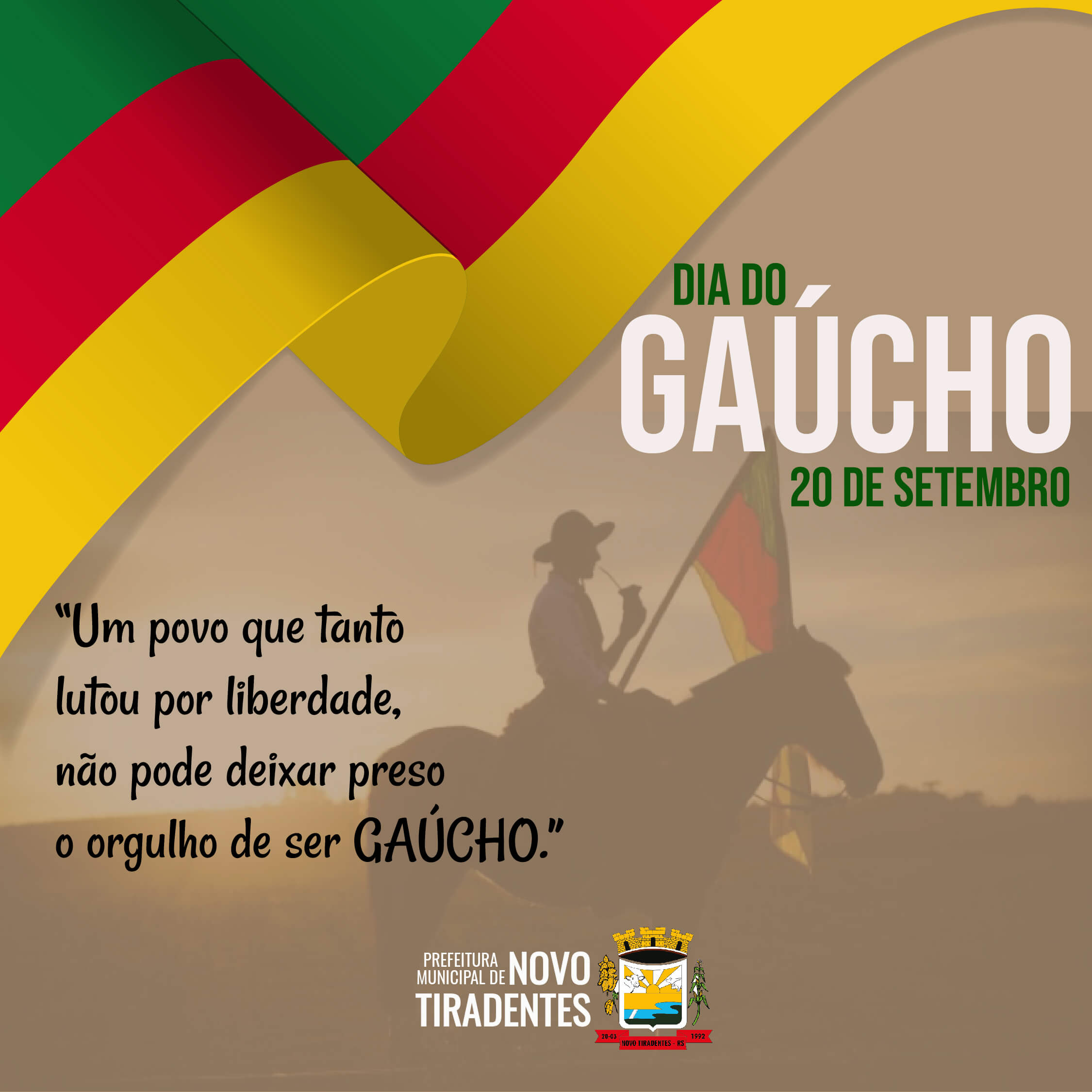 20 DE SETEMBRO: DIA DO GAÚCHO