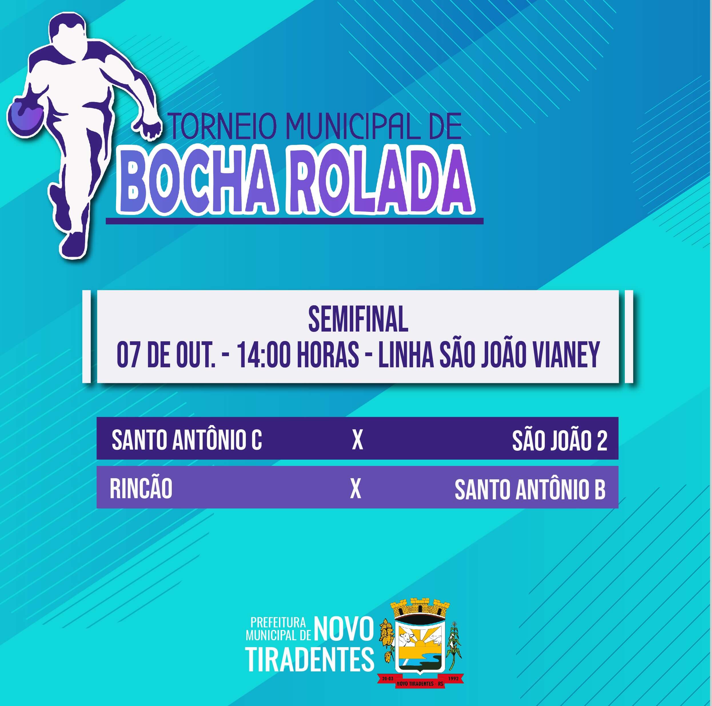 TORNEIO MUNICIPAL DE BOCHA ROLADA TERÁ RODADA DE SEMIFINAL NO PRÓXIMO SÁBADO