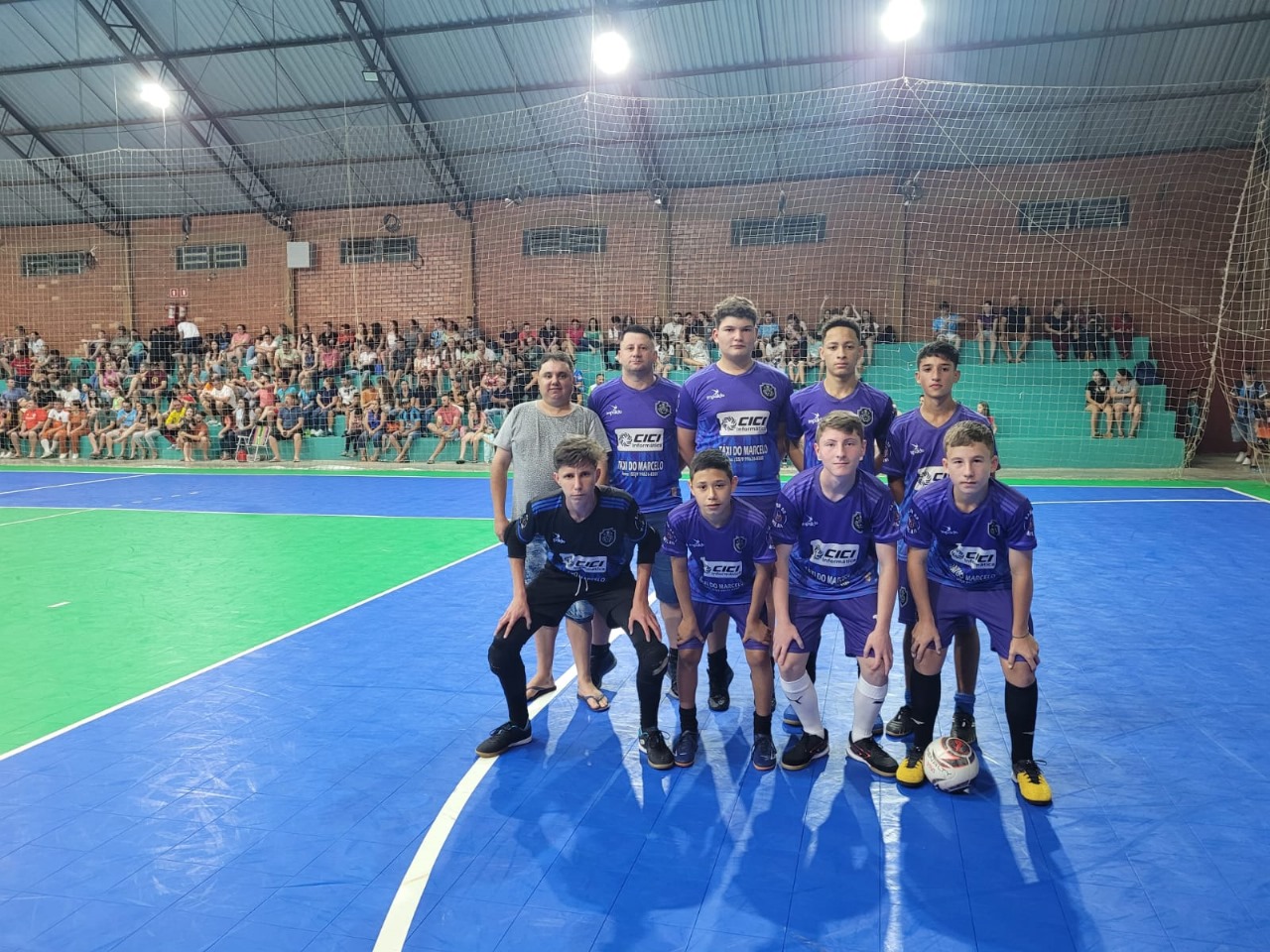 FINAL DO CAMPEONATO MUNICIPAL DE FUTSAL CATEGORIA SUB 15