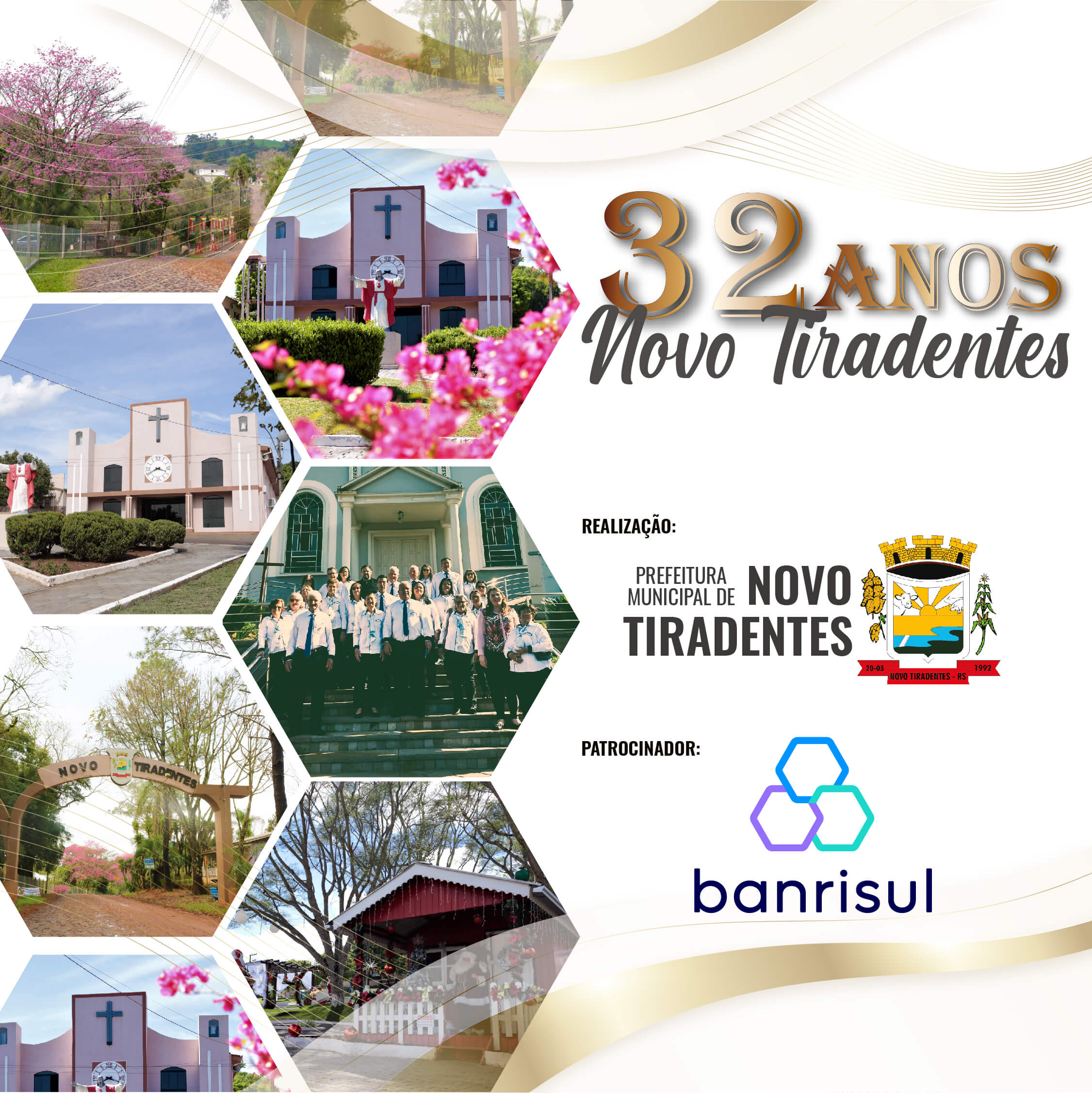 PREFEITURA DE NOVO TIRADENTES ORGANIZA GRANDE FESTA PARA COMEMORAR OS 32 ANOS DO MUNICÍPIO