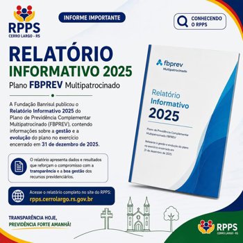 📢 RELAT&Oacute;RIO INFORMATIVO 2025 &ndash; PLANO FBPREV MULTIPATROCINADO
