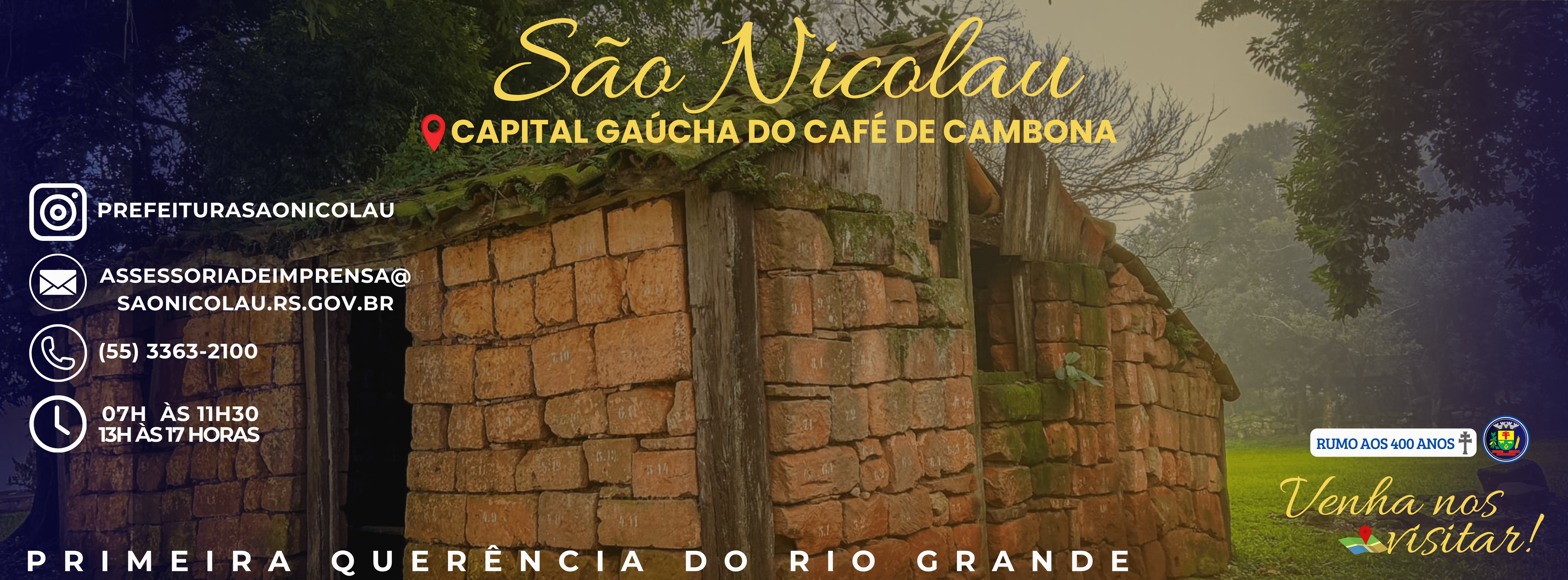  Prefeitura Municipal de São Nicolau - RS - Primeira Querência do Rio Grande