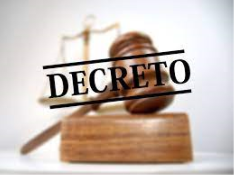 NOVO DECRETO MUNICIPAL