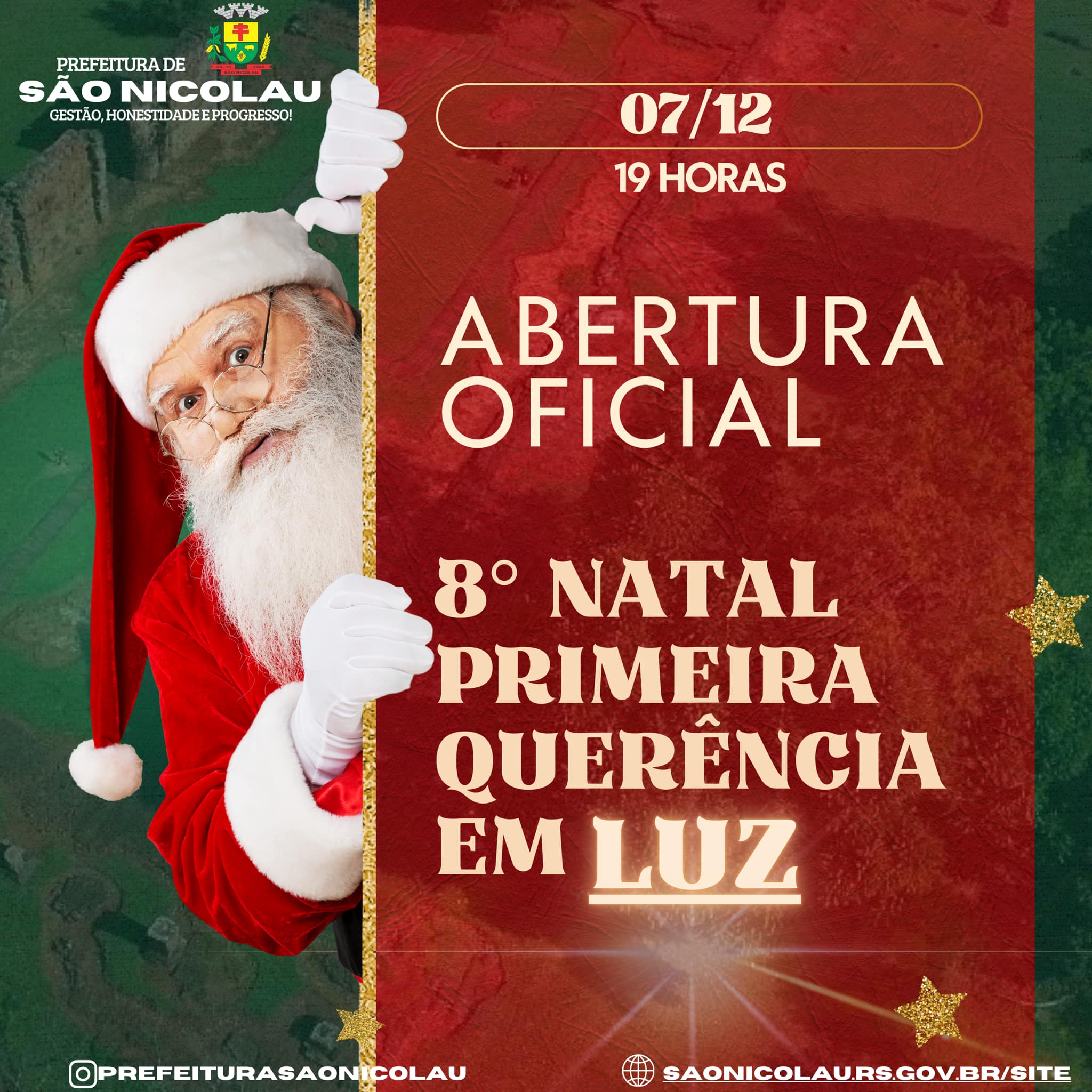 <p>CONFIRA AS PROGRAMA&Ccedil;&Otilde;ES DA ABERTURA OFICIAL DO NATAL PRIMEIRA QUER&Ecirc;NCIA EM LUZ&nbsp;</p>