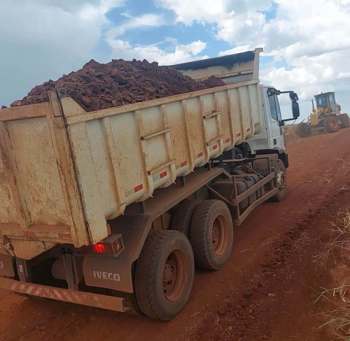 <p>Secretaria de Obras e Tr&acirc;nsito segue na recupera&ccedil;&atilde;o das estradas de S&atilde;o Nicolau</p>