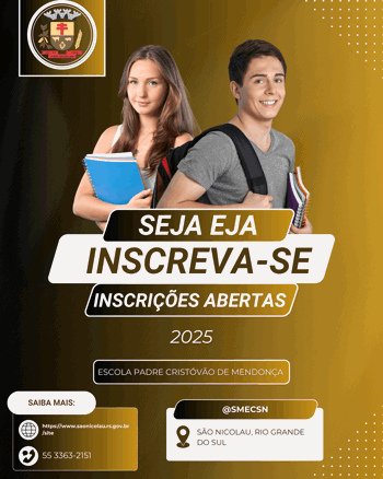 <p>Educacao de Jovens e Adultos (EJA) tem inscri&ccedil;&otilde;es para vagas remanescentes</p>
