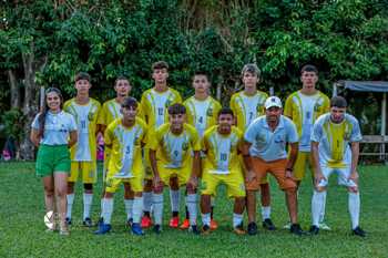 <p>ESCOLINHA DE FUTEBOL DO CMD S&Atilde;O NICOLAU PARTICIPA DE CAMPEONATO MUNICIPAL EM ROQUE GONZALES</p>