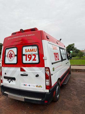 <p>Samu de S&atilde;o Nicolau recebe nova ambul&acirc;ncia</p>