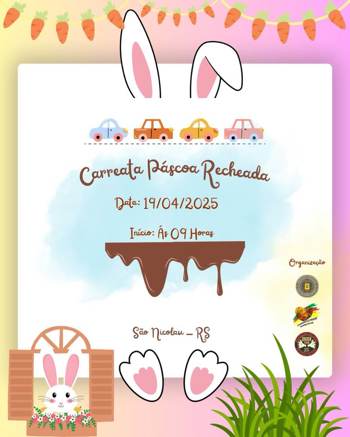 <p>3&deg; EDI&Ccedil;&Atilde;O DA P&Aacute;SCOA RECHEADA SER&Aacute; NESTE S&Aacute;BADO (19)</p>