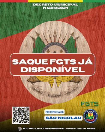 <p>S&atilde;o Nicolau: FGTS j&aacute; pode ser solicitado pelos moradores</p>
