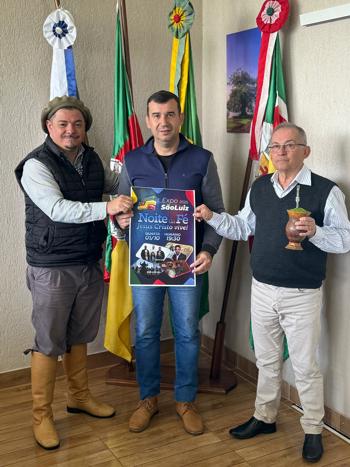 <p>S&atilde;o Nicolau recebe visita para divulga&ccedil;&atilde;o do evento &ldquo;Noite da F&eacute;&rdquo;</p>