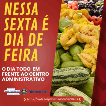 <p><strong data-start="70" data-end="148">Feira da Agricultura Familiar movimenta S&atilde;o Nicolau nesta sexta-feira (05)</strong></p>