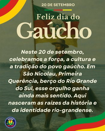<p>VIVA AOS GA&Uacute;CHOS!</p>
