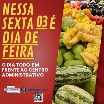 <div class="xdj266r x14z9mp xat24cr x1lziwak x1vvkbs x126k92a">
<div dir="auto">Feira da Agricultura Familiar acontece nesta sexta-feira em S&atilde;o Nicolau</div>
</div>
<div class="x14z9mp xat24cr x1lziwak x1vvkbs xtlvy1s x126k92a">&nbsp;</div>