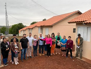 <p>S&atilde;o Nicolau realiza entrega de 11 unidades habitacionais pelo Programa PAC 02/2011</p>