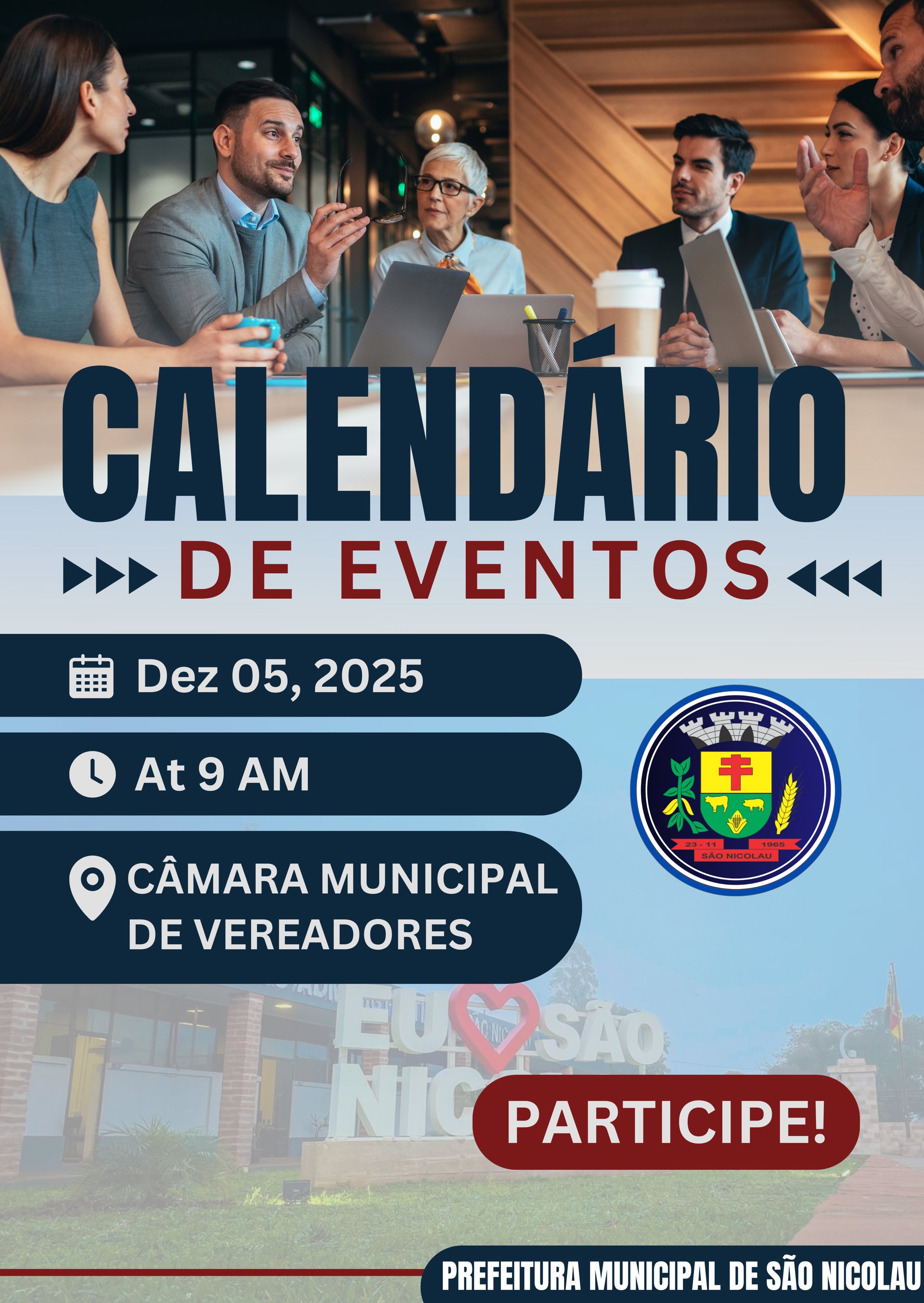 <p><strong data-start="0" data-end="83">S&atilde;o Nicolau convoca entidades para definir o Calend&aacute;rio Oficial de Eventos 2026</strong></p>