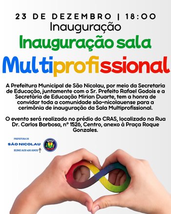 <p>Inaugura&ccedil;&atilde;o da Sala Multiprofissional refor&ccedil;a compromisso com a educa&ccedil;&atilde;o em S&atilde;o Nicolau</p>