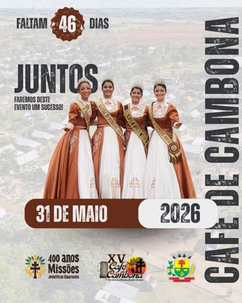 <strong>📢 Faltam 46 dias! </strong>