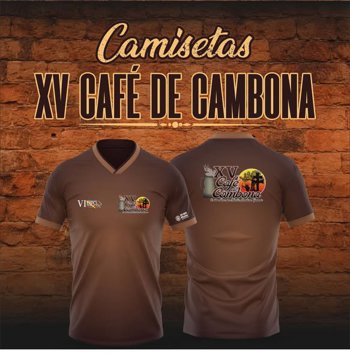 <strong>📢 Chegaram as camisetas do XV Caf&eacute; de Cambona!</strong><br /><strong>Edi&ccedil;&atilde;o especial: 400 anos das Miss&otilde;es.</strong>