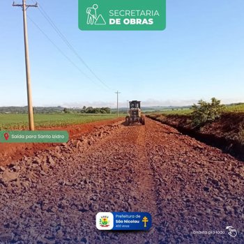 <strong>📢 A Secretaria de Obras segue firme nos trabalhos de melhorias nas nossas estradas</strong>
