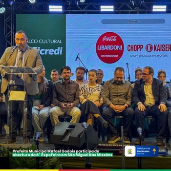 <strong>📢 29 de abril foi realizado a abertura da 6ª ExpoFeira em São Miguel das Missões</strong>