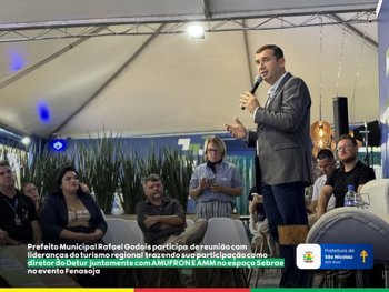 <strong>📢 O Prefeito municipal de S&atilde;o Nicolau esteve presente na reuni&atilde;o integrada da AMM e da AMUFRON</strong>