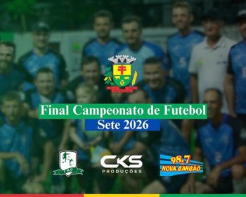 <strong>📢 Grande final do Campeonato Municipal de Futebol Sete 2026</strong>