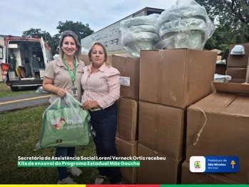 <strong>📢 Kits de enxoval do Programa Estadual M&atilde;e Ga&uacute;cha</strong>