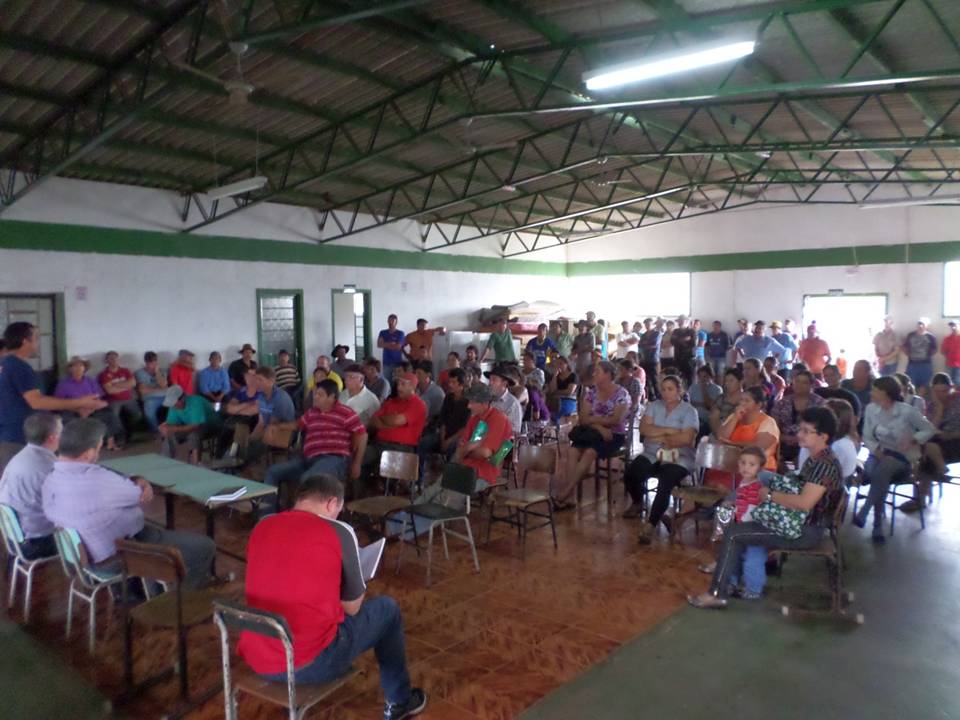 Reunião com pescadores da localidade de Santo Izidro