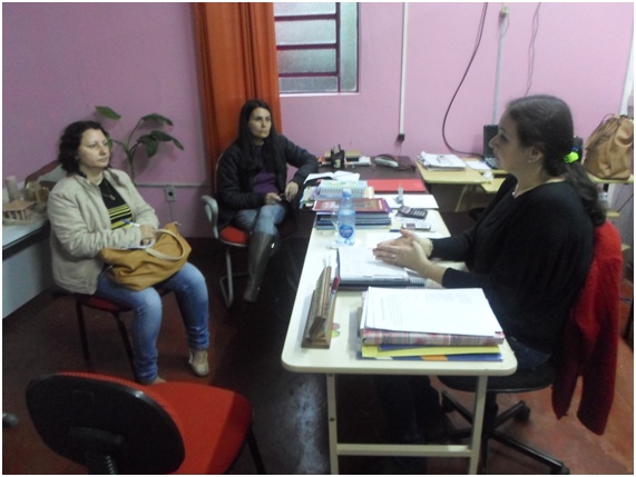 REUNIÃO COM AS DIRETORES DAS ESCOLAS MUNICIPAIS