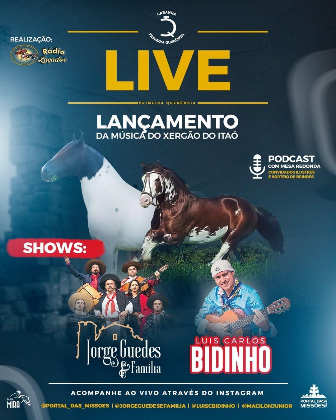 LIVE CABANHA 1° QUERÊNCIA