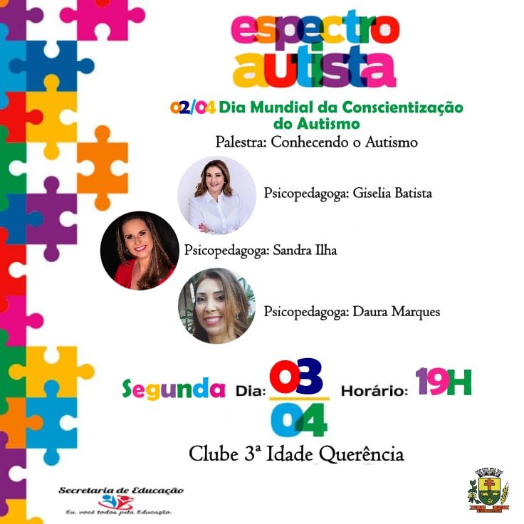 PALESTRA ASPECTRO AUTISTA