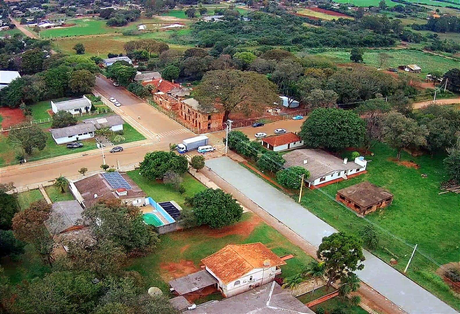 REGISTROS AÉREO DA PAVIMENTAÇÃO EM CONCRETO USINADO