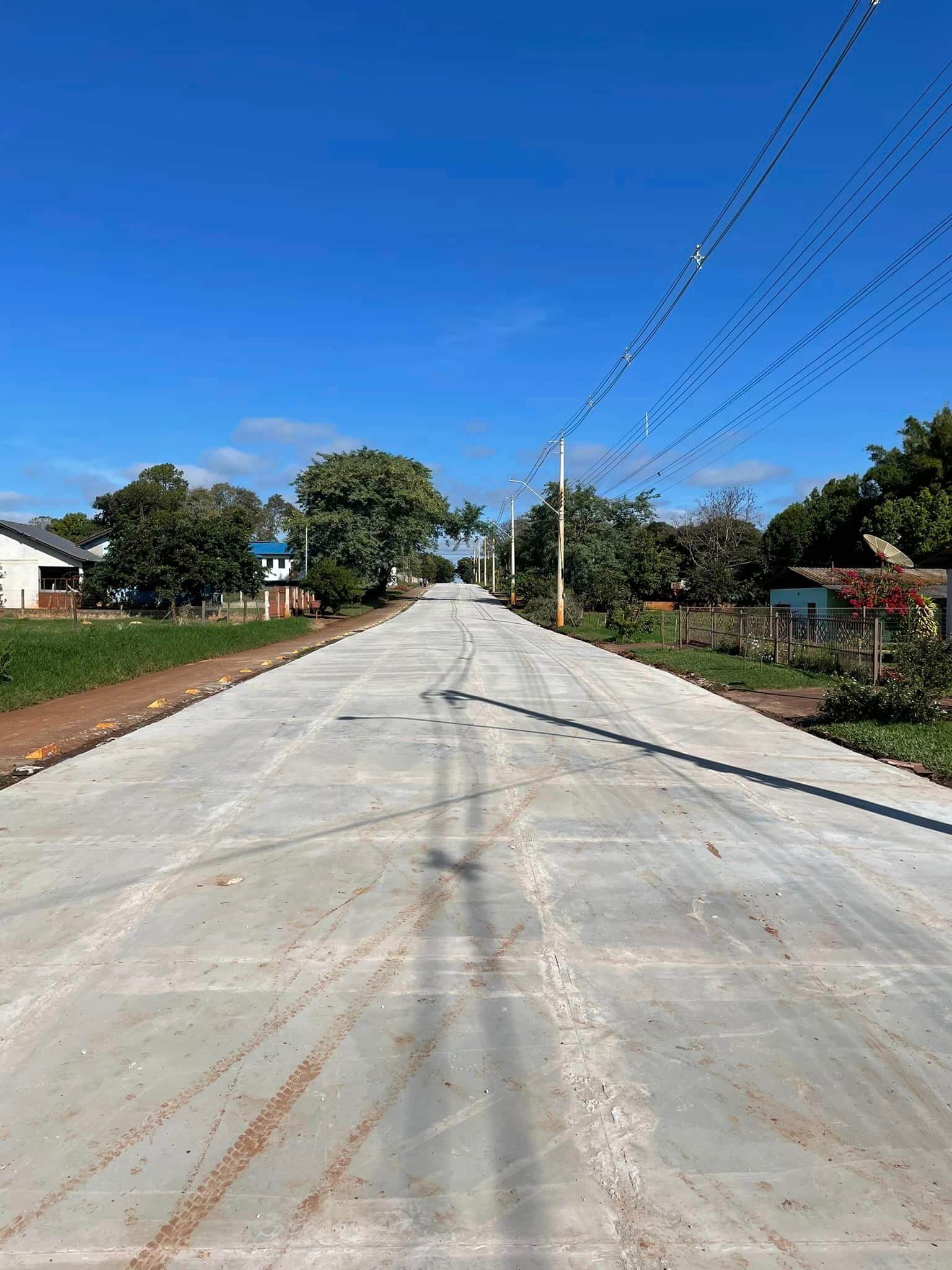 OBRAS EM CONCRETO USINADO SEGUEM EM SÃO NICOLAU