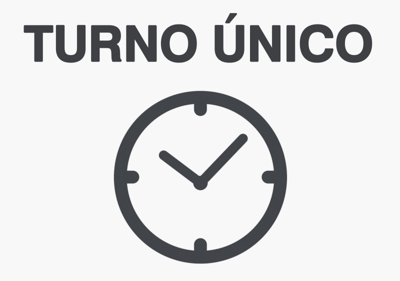 TURNO ÚNICO A PARTIR DESTA QUARTA-FEIRA (11)