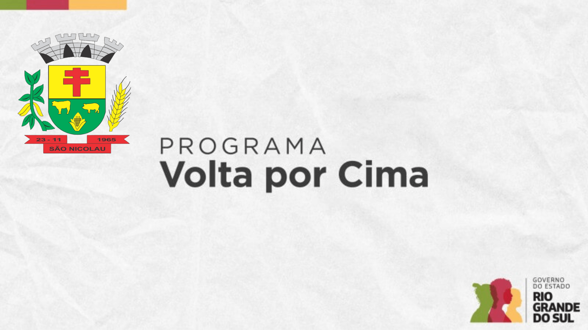 PROGRAMA VOLTA POR CIMA JÁ ESTÁ NO AR NOVAMENTE