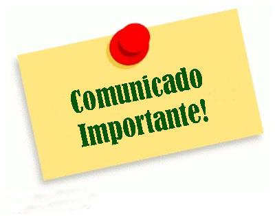 Comunicado importante