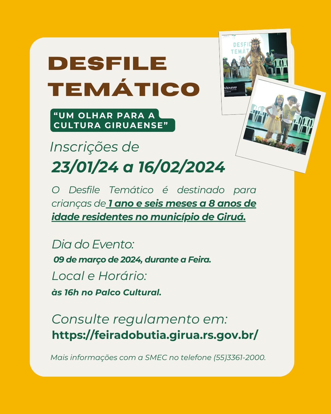 Desfile Temático