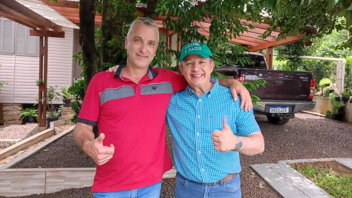 <p><strong>Presidente do Legislativo de Novo Tiradentes recebe o deputado federal Luciano Azevedo</strong></p>