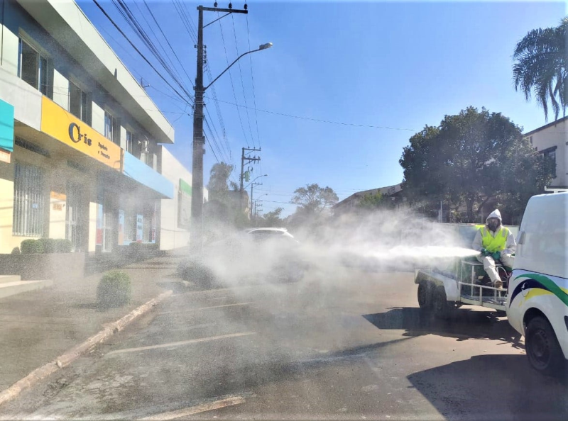 SANITIZAÇÃO NA CIDADE
