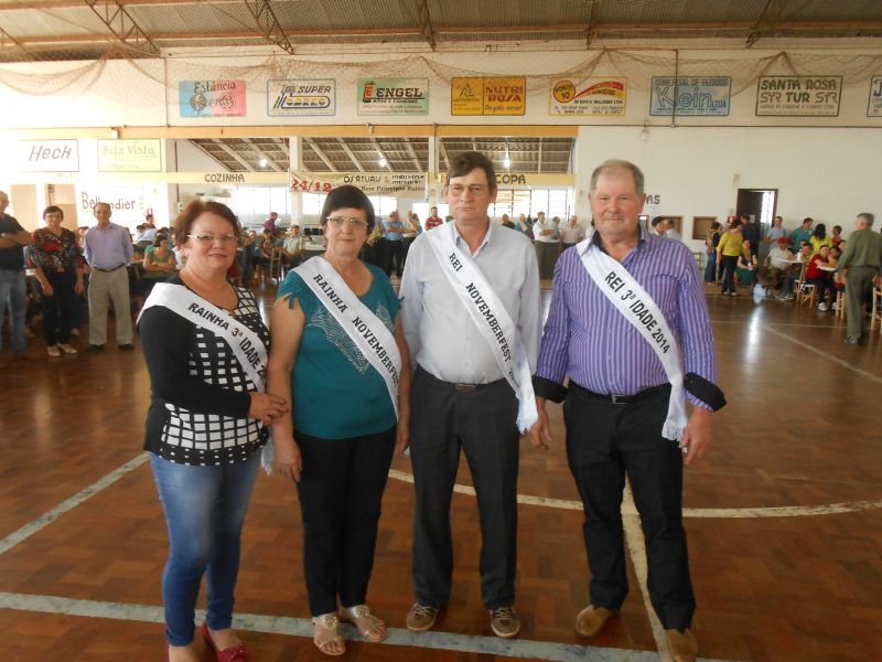 Escolhido Rei e Rainha da 3ª Idade para a Novemberfest